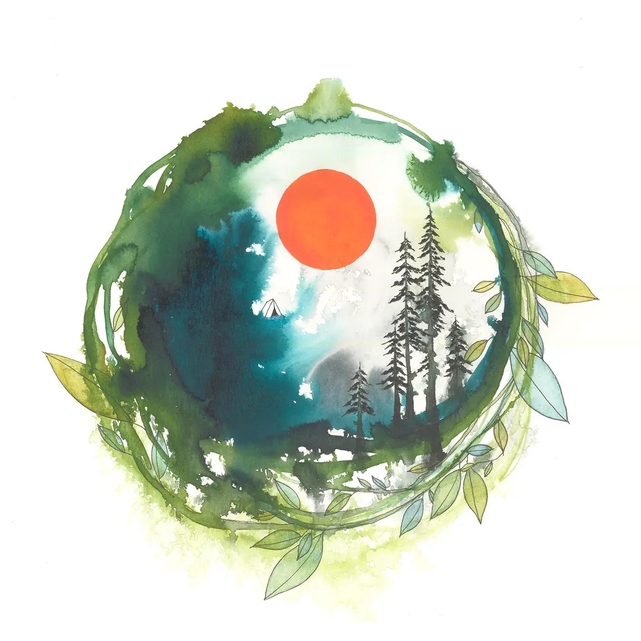 Taking A Breather - Art Print