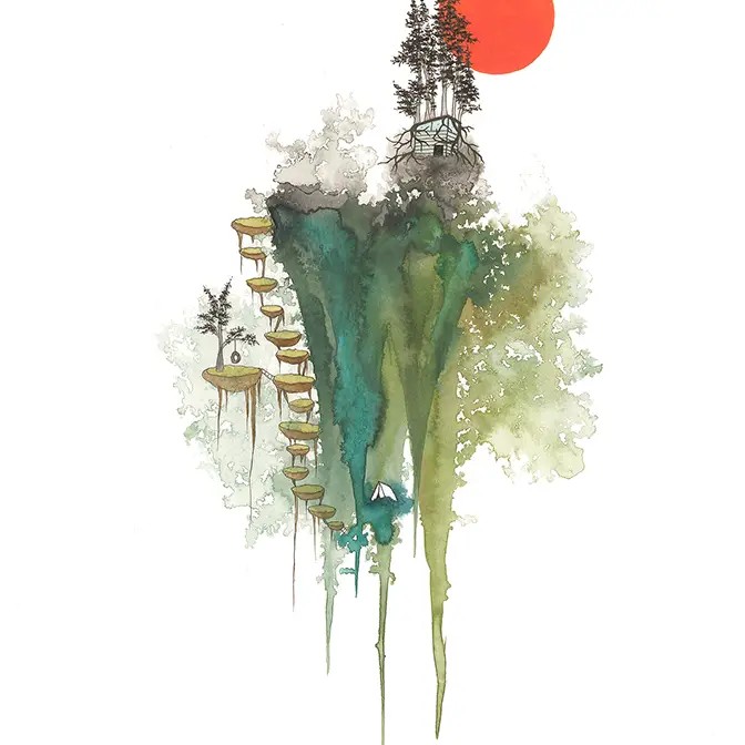 Wild Hearts - Art Print