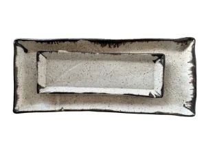 Luna Textured Rectangular Trays